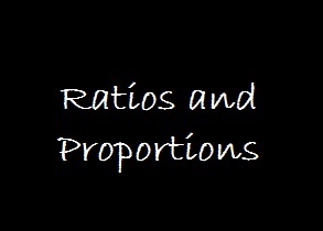 Ratios and Proportions aptitude concepts